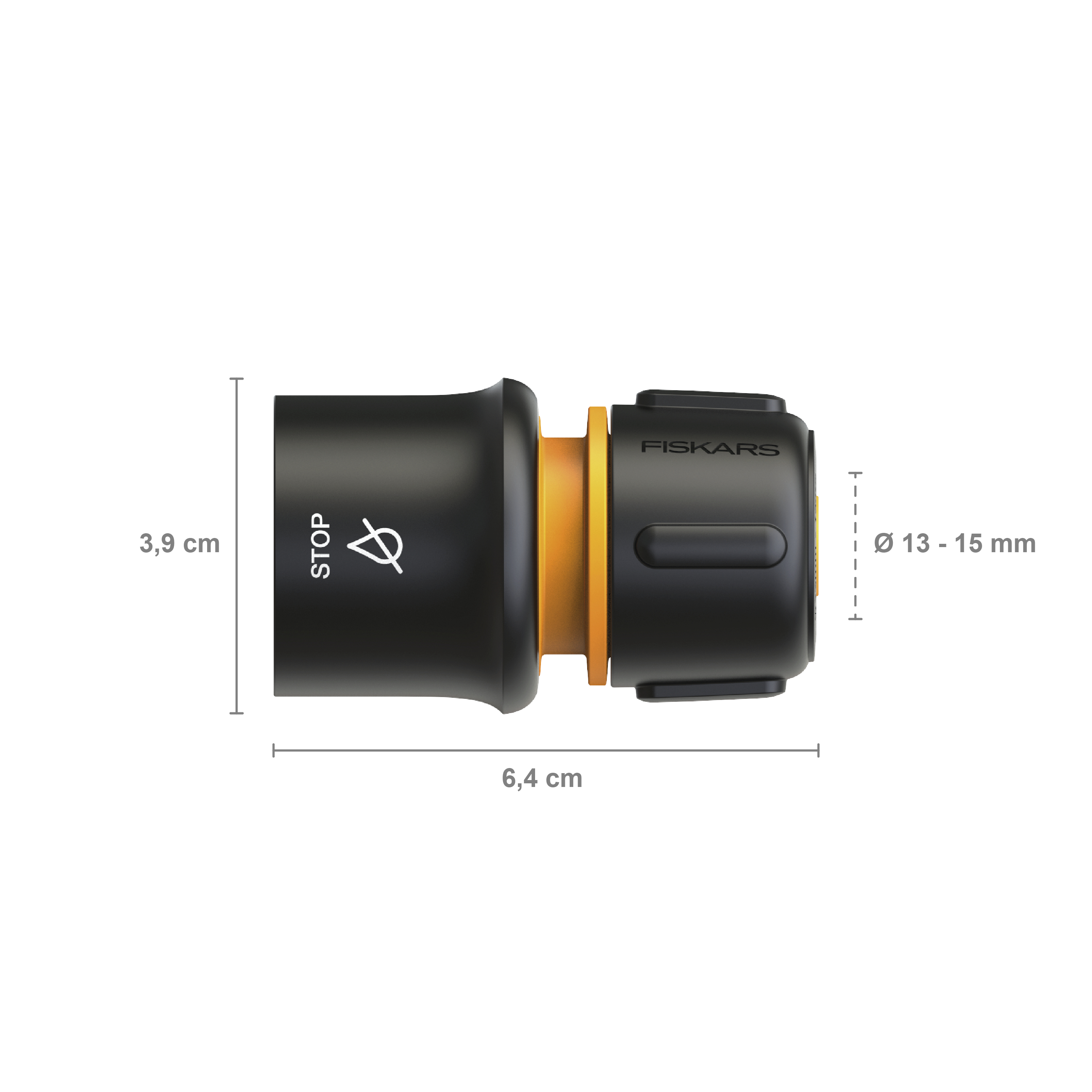 SOL Hortum Bağlantı Aparatı, Stoplu 19mm (3/4”) LB (min 30)